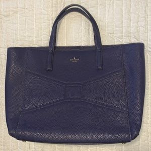 Kate Spade Navy Blue Tote